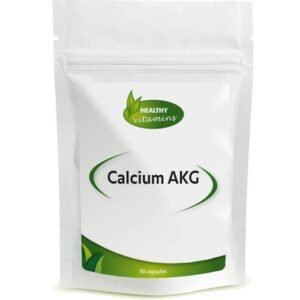 Calcium AKG | Ca-AKG | alfa-ketoglutaraat gebonden aan calcium | 60 vegan capsules | Vitaminesperpost.nl