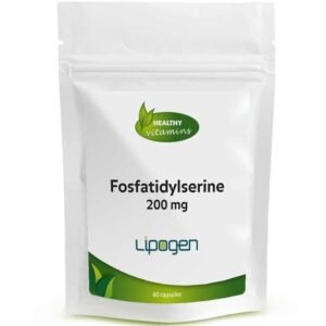 Fosfatidylserine | 200 mg | 60 capsules ⟹ Vitaminesperpost.nl