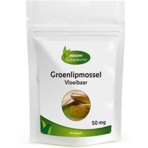 Groenlipmossel Vloeibaar 50 mg | 60 softgels | Vitaminesperpost.nl