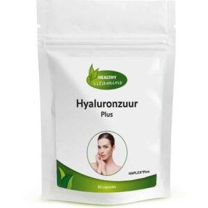 Hyaluronzuur Plus | 100 mg | 60 capsules | Vitaminesperpost.nl