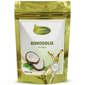 Kokosolie-softgels| 1000 mg | 60 softgels | Vitaminesperpost.nl